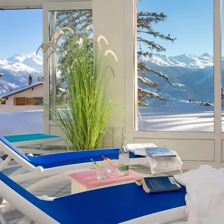 Sleeps 4 Pool Wifi T032020 Appartement Crans-Montana